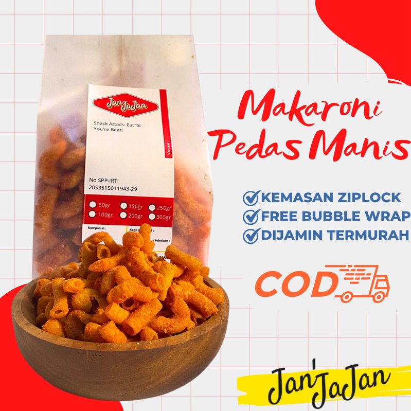 

Makaroni Pedas Manis Janjajan
