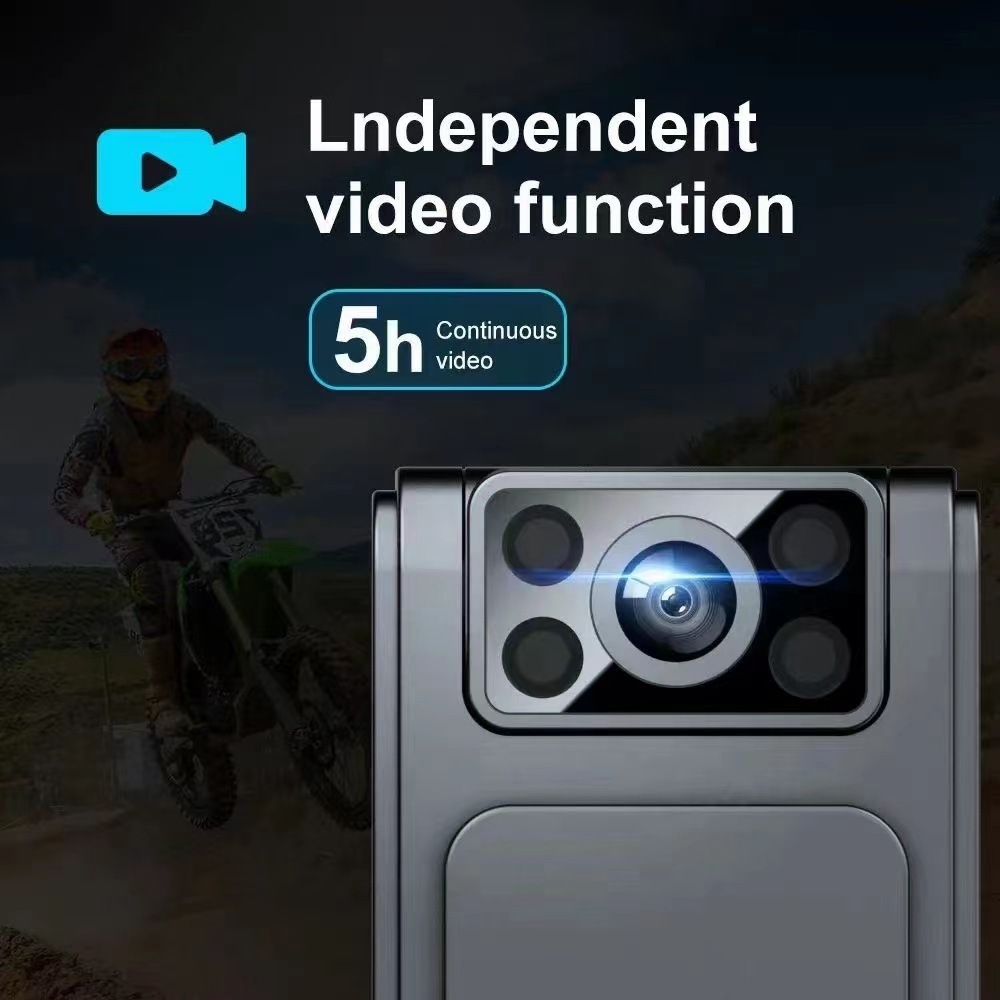Kamera Pengintai Mini Spy Camera Full HD 1080P Support Night Vision Rotateable Clip Kamera Saku