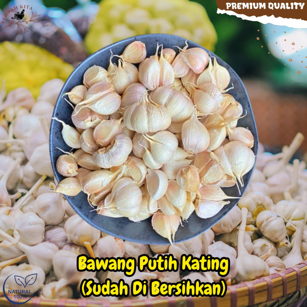 

Bawang Putih Kating Bawang Putih Cutting Potek Bersih Segar Kualitas Premium 1KG