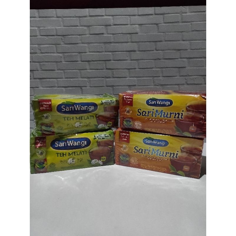 

Teh SariWangi 1 box isi 25 kantong minus