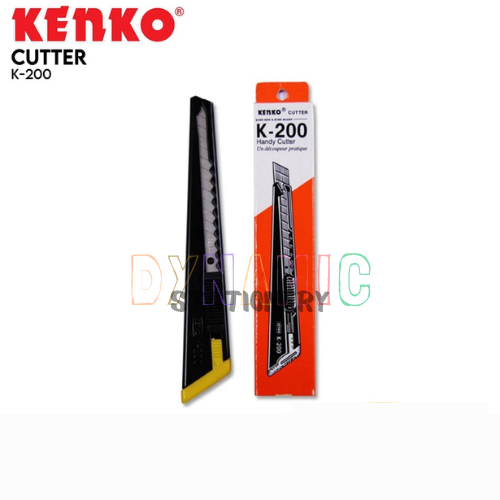 

KENKO CUTTER KATER / Pemotong Kertas K-200 K200 (9 Mm Blade) / KUTTER KECIL/ KATER KECIL/ KATER KENKO/ CUTTER KENKO