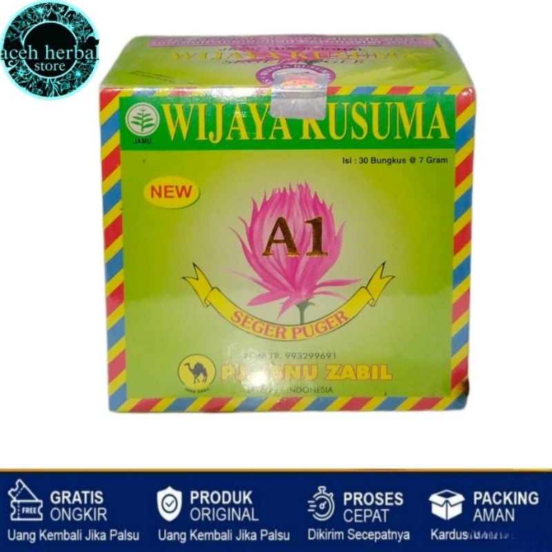 

Jamu Wijaya Kusuma Original 1 Box 30 Bungkus