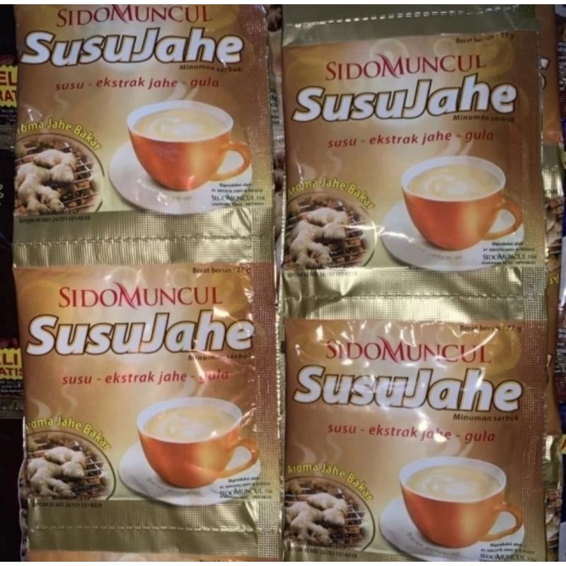 

Susu Jahe Sido Muncul 1 Renceng Isi 10 Sachet