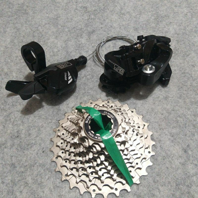 Mini Grupset 12 Speed RD Shifter Blackbox Rantai YBN Sprocket 11-30T