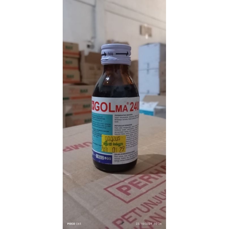 GOLma 240EC 100.ml HERBISIDA PRA TUMBUH UNTUK BIJI RUMPUT AGAR TIDAK TUMBUH