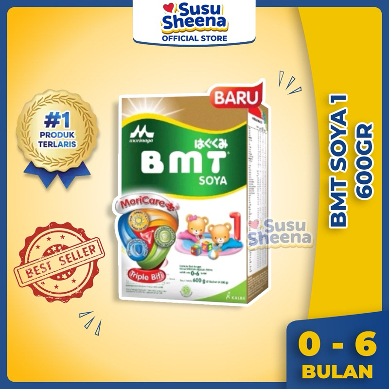 ‼️CUCI GUDANG‼️ BMT SOYA 1 600 GRAM 0-6 BULAN