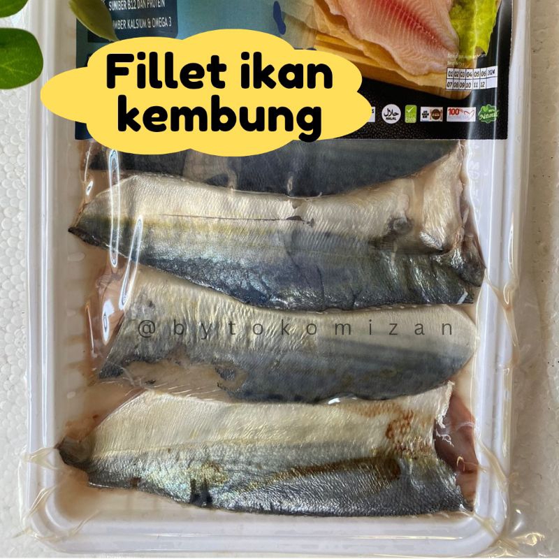 

Fillet ikan kembung cocok untuk MPASI