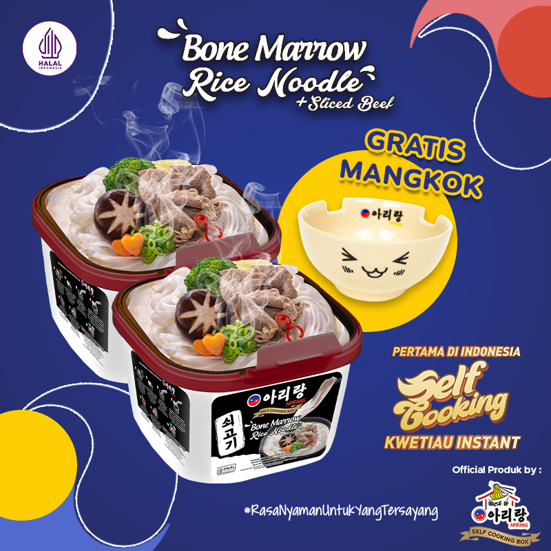 

Arirang Self Cooking Box Bone Marrow + Sliced Beef - Kelezatan Autentik Korea dalam Setiap Sajian!