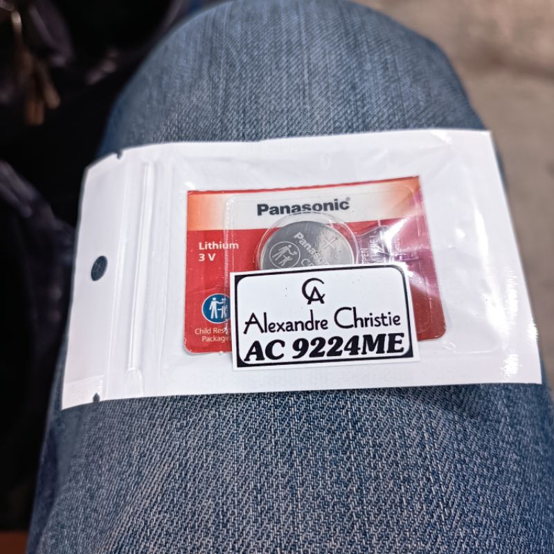 battrai jam tangan alexandre christie type 9224ME battrai jam tangan AC DiGi