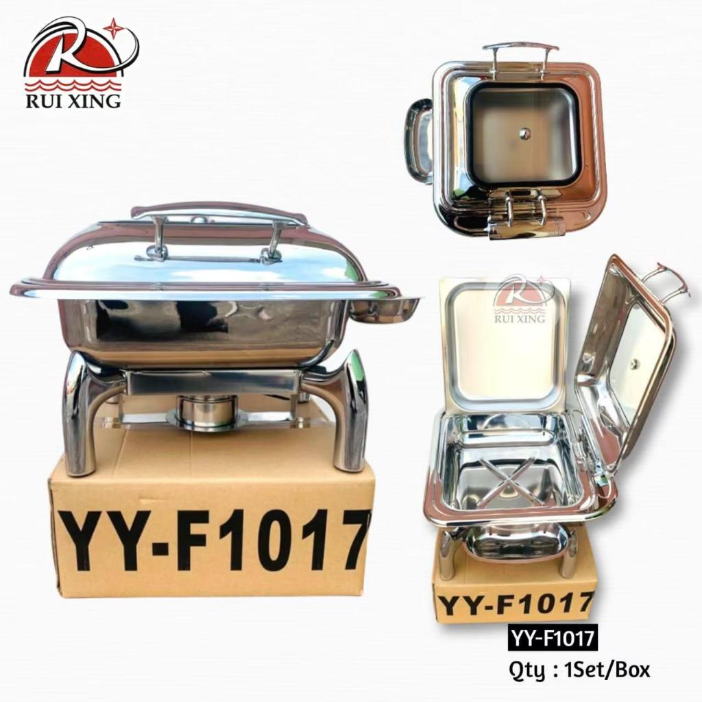 Pemanas Segi Prasmanan Stainless Steel/WARMER SQUARE PAN WADAH PRASMANAN WARMER/Chafing Dish Warmer 