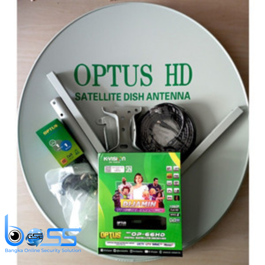 PAKET ODU OPTUS PARABOLA DISH ABU SOLID 60CM