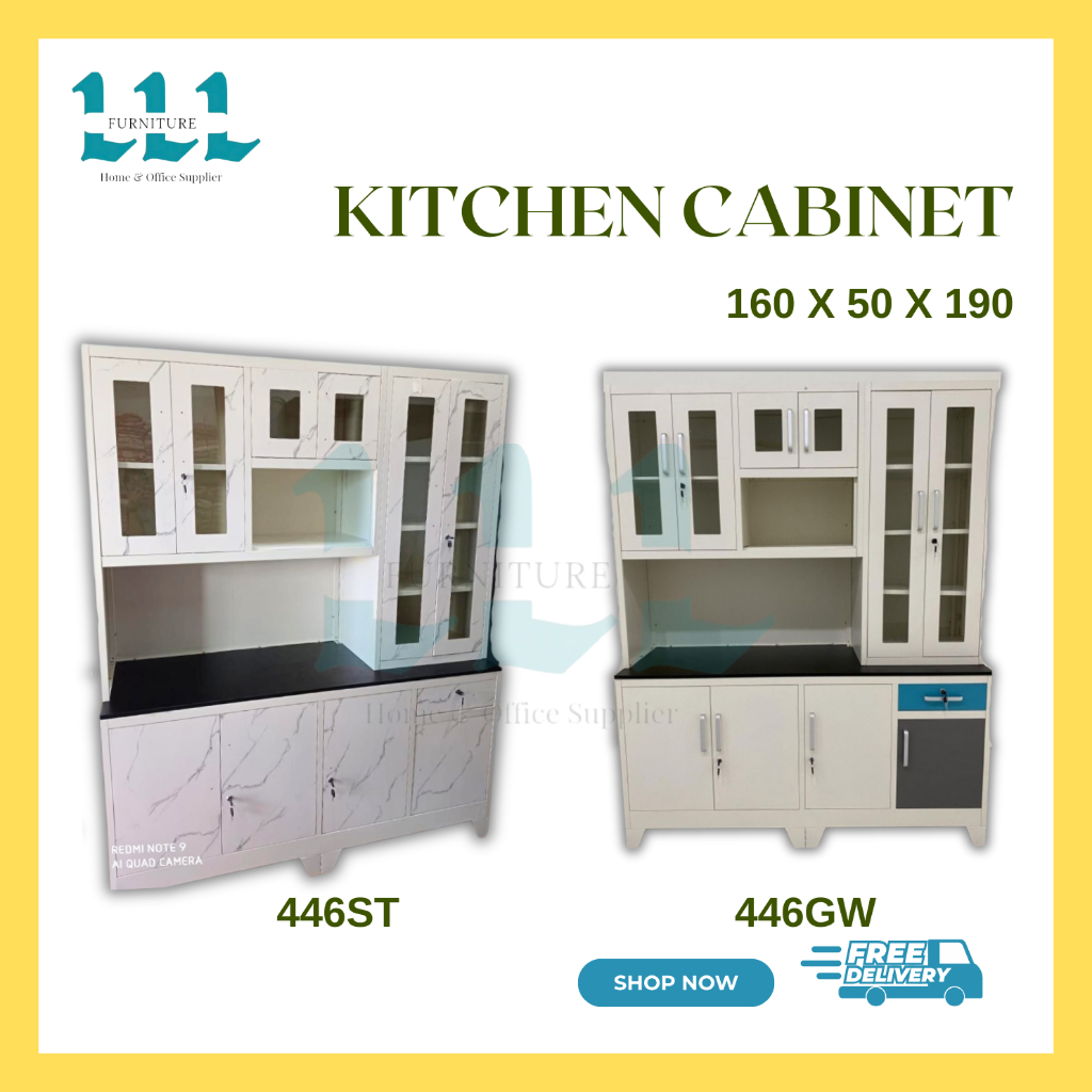 Kitchen Set lebar 160 cm | Kitchen Cabinet Besi - Kitchen Set Besi - Lemari Dapur Besi