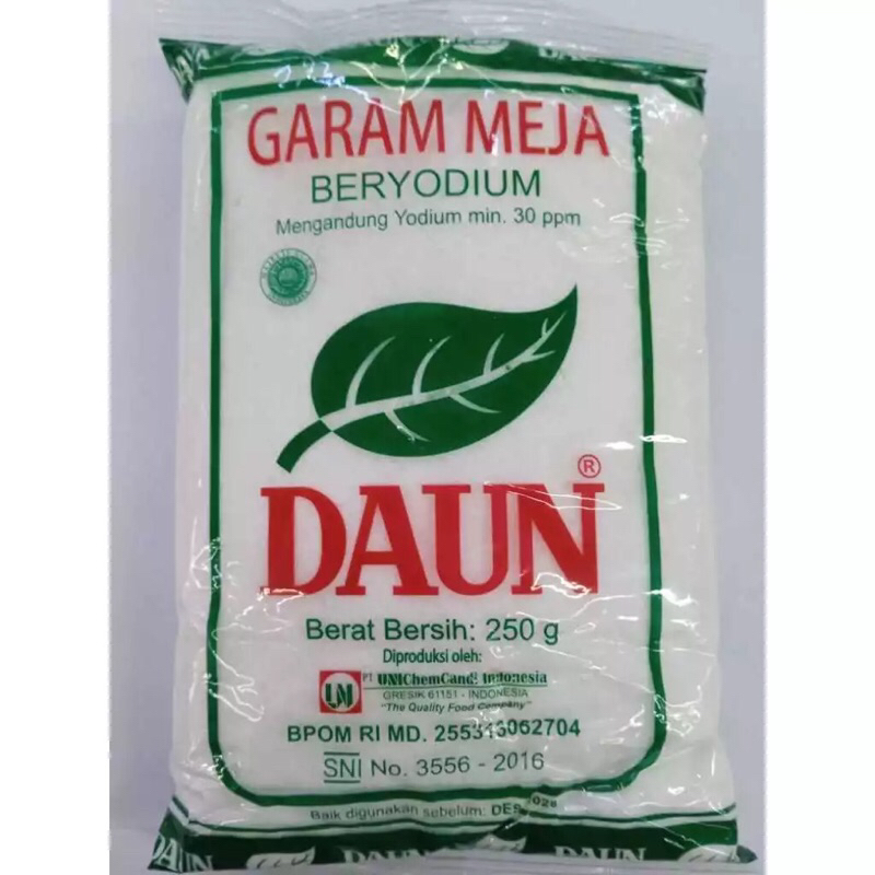 

(DAPAT 3 BUNGKUS) 100 GRAM TERMURAH GARAM YODIUM