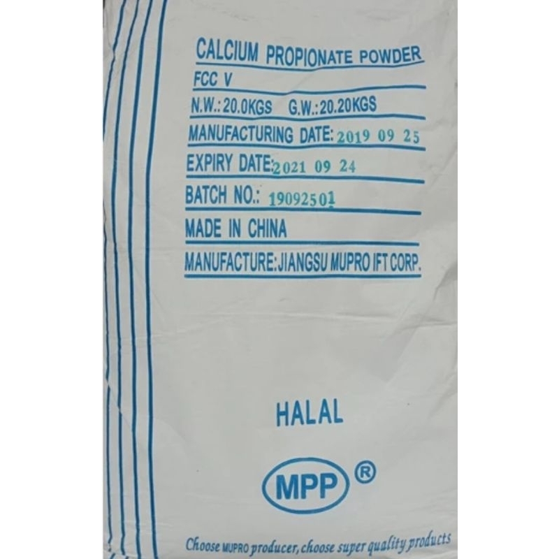 

KALSIUM PROPIONAT / CALCIUM PROPIONATE /1KG