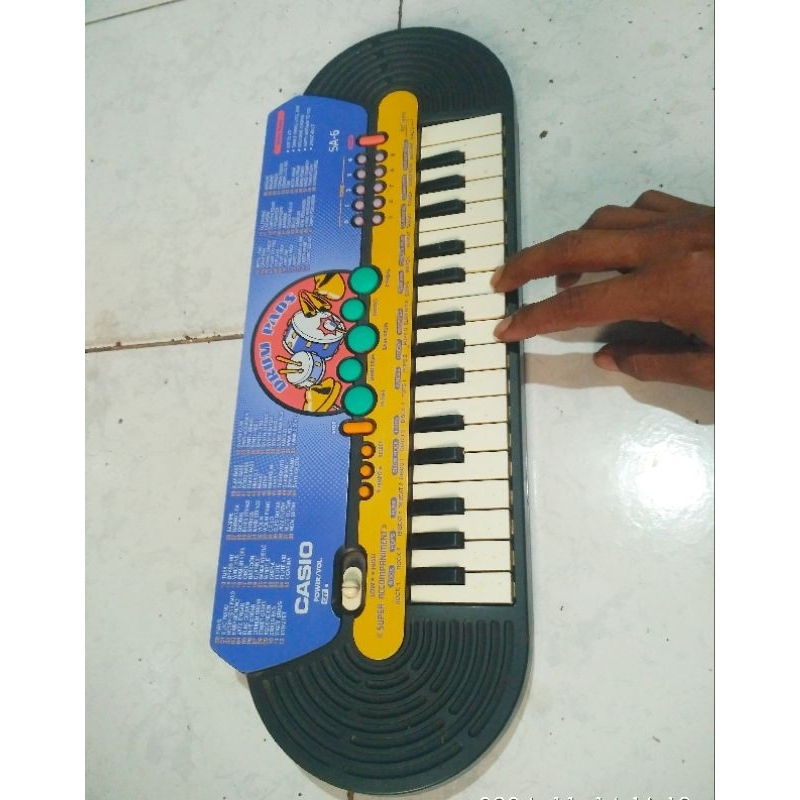 keyboard,piano casio sa6,normal second