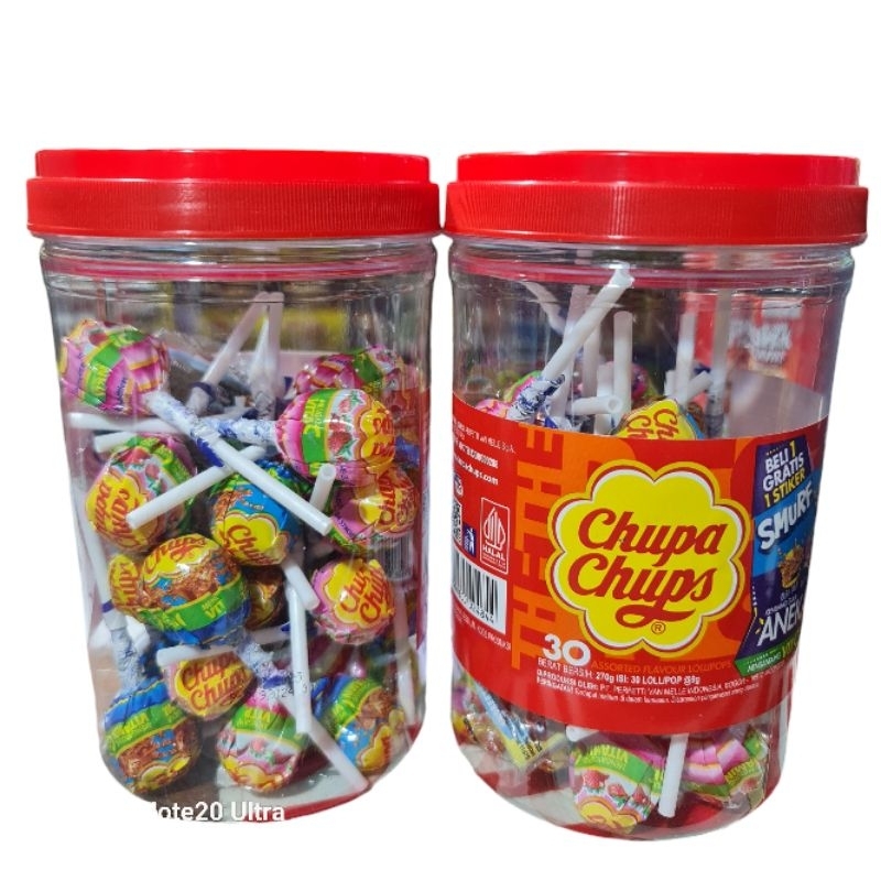 

Permen Chupa Chups Toples isi 30/ Permen Lolipop