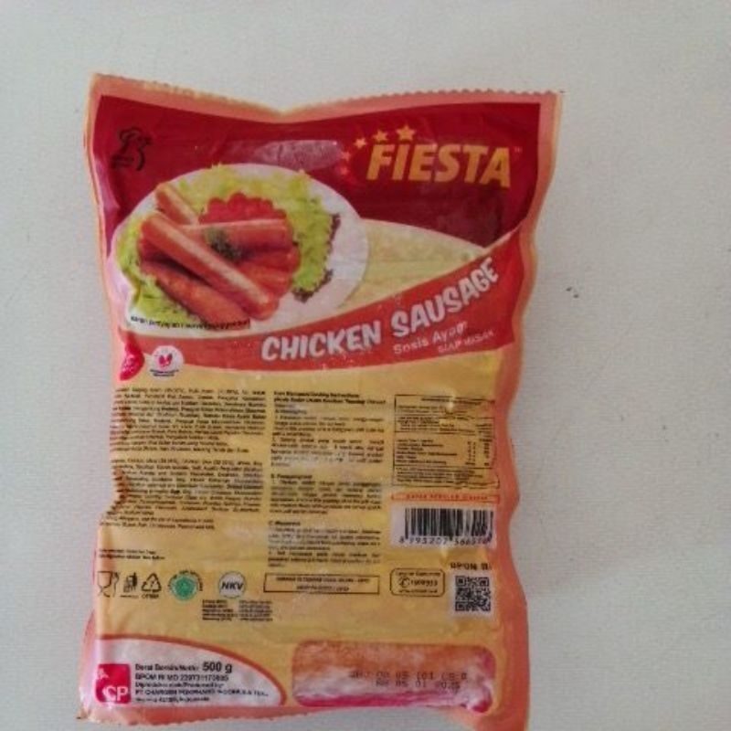 

Fiesta Chicken sausage 500gr