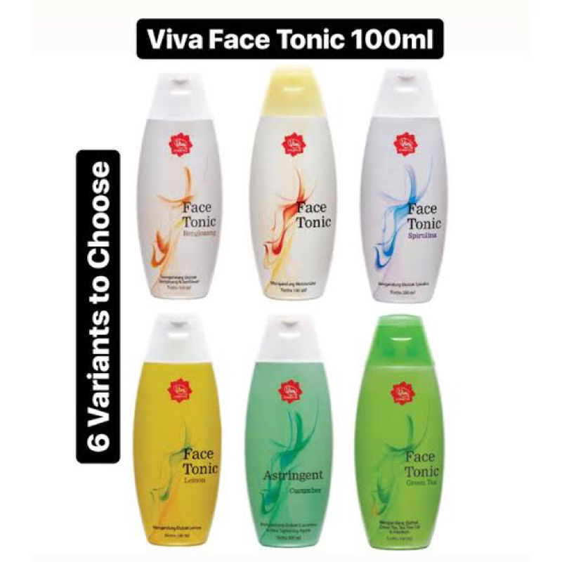 viva face tonic 100ml - viva face tonic