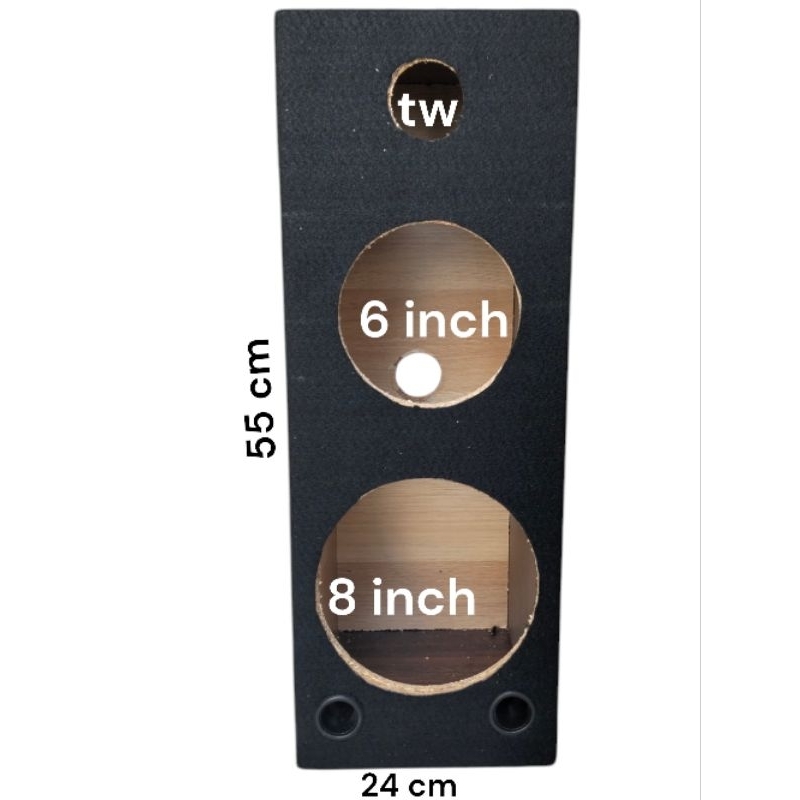 BOX SPEAKER 8 INCH, 6 INCH DAN TWETER (Model LC)