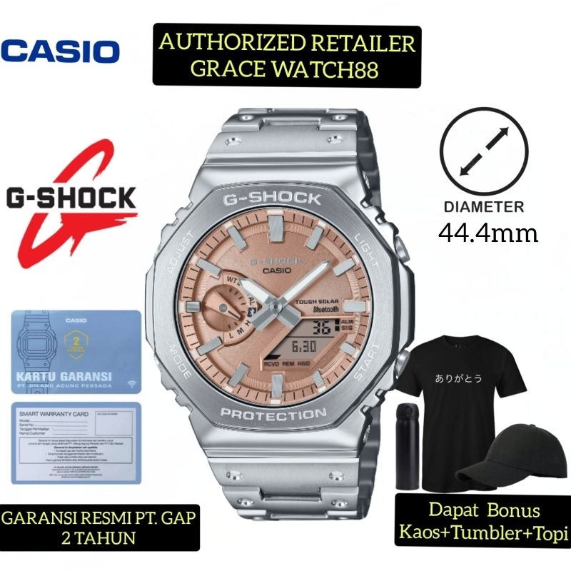 Jam tangan pria Casio G-Shock GM-B2100AD-5ADR gshock original Gm-b2100d-5