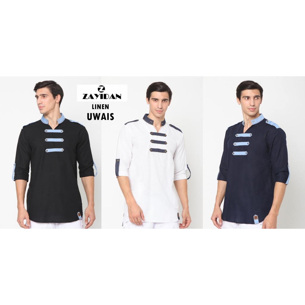 Baju Gamis Koko Pria Uwais Zayidan | Koko Pria Uwais By Zayidan