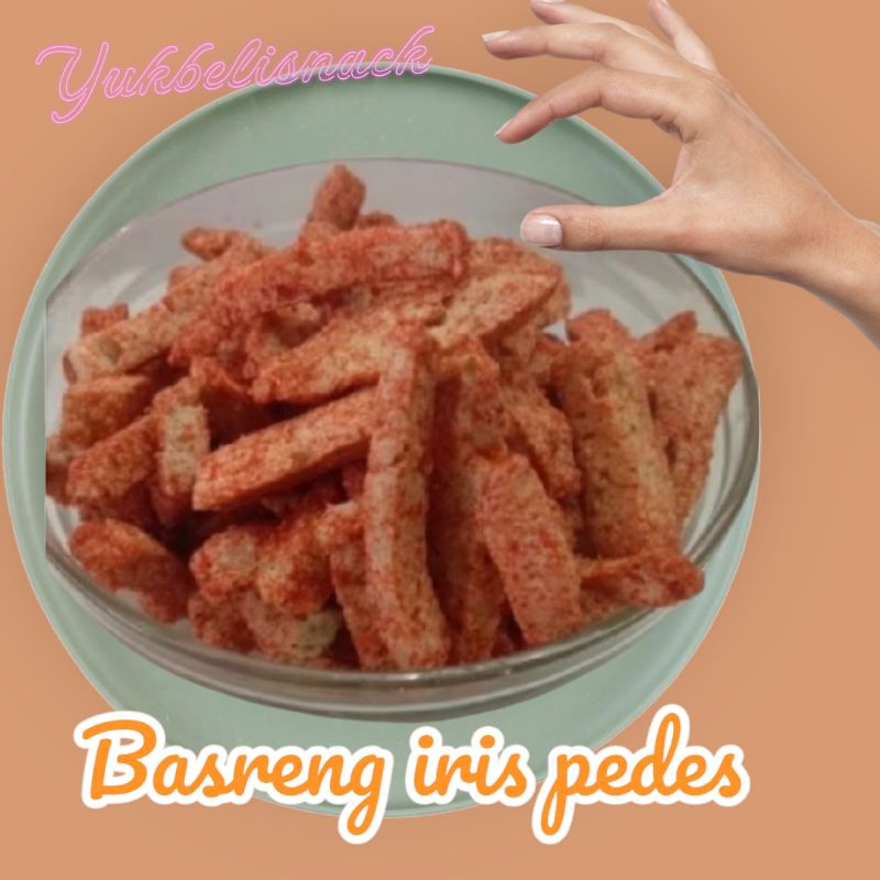 

basreng iris pedas 500gram