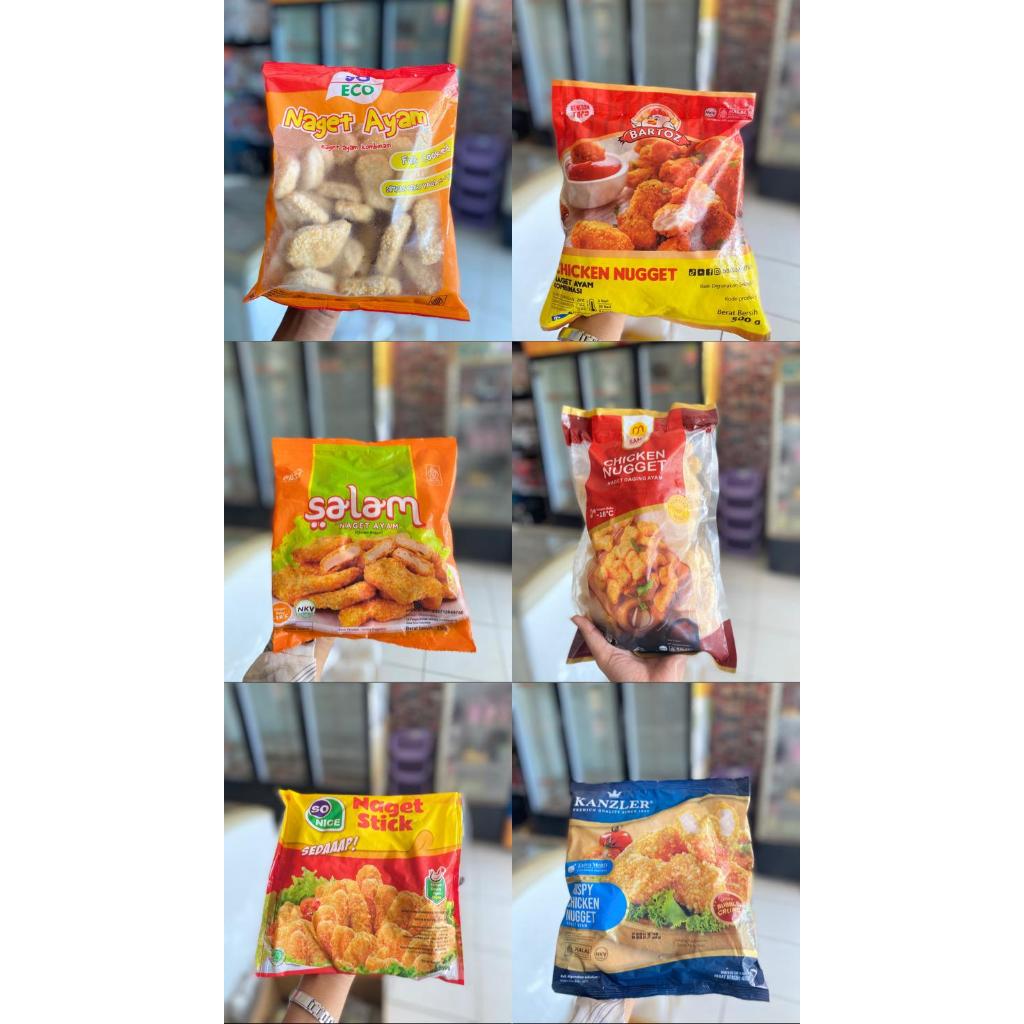 

NUGGET AYAM 250GR - 1KG FROZEN FOOD