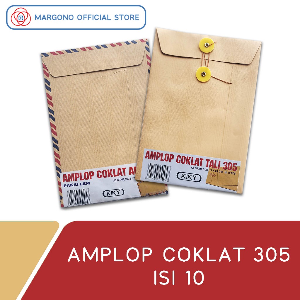 

KY Amplop Coklat Kertas 305 125 gsm - 10 Lembar