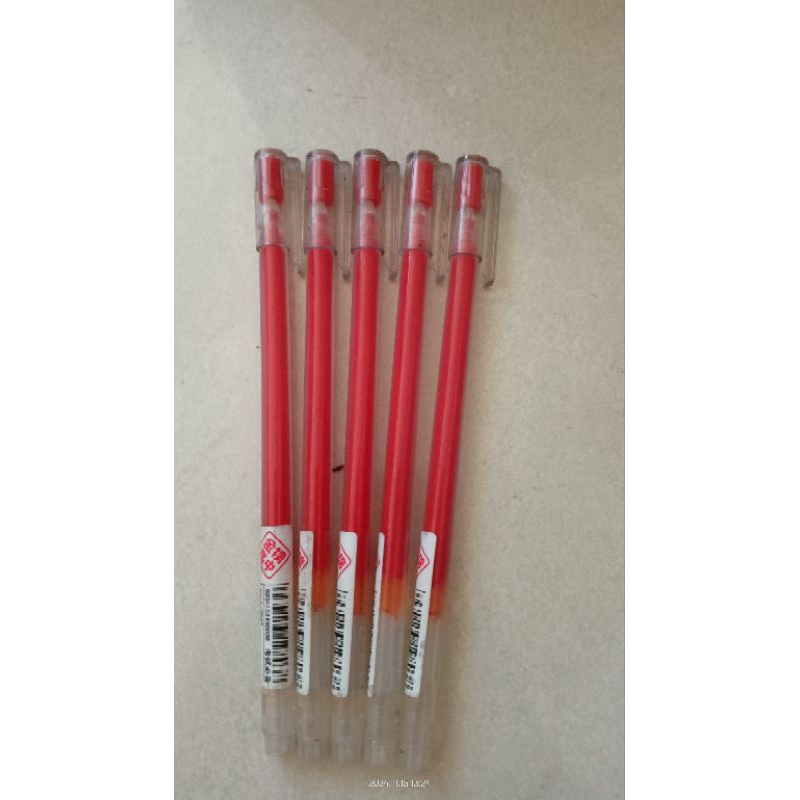 

PULPEN GEL MERAH KAP CAT MERAH GP-803