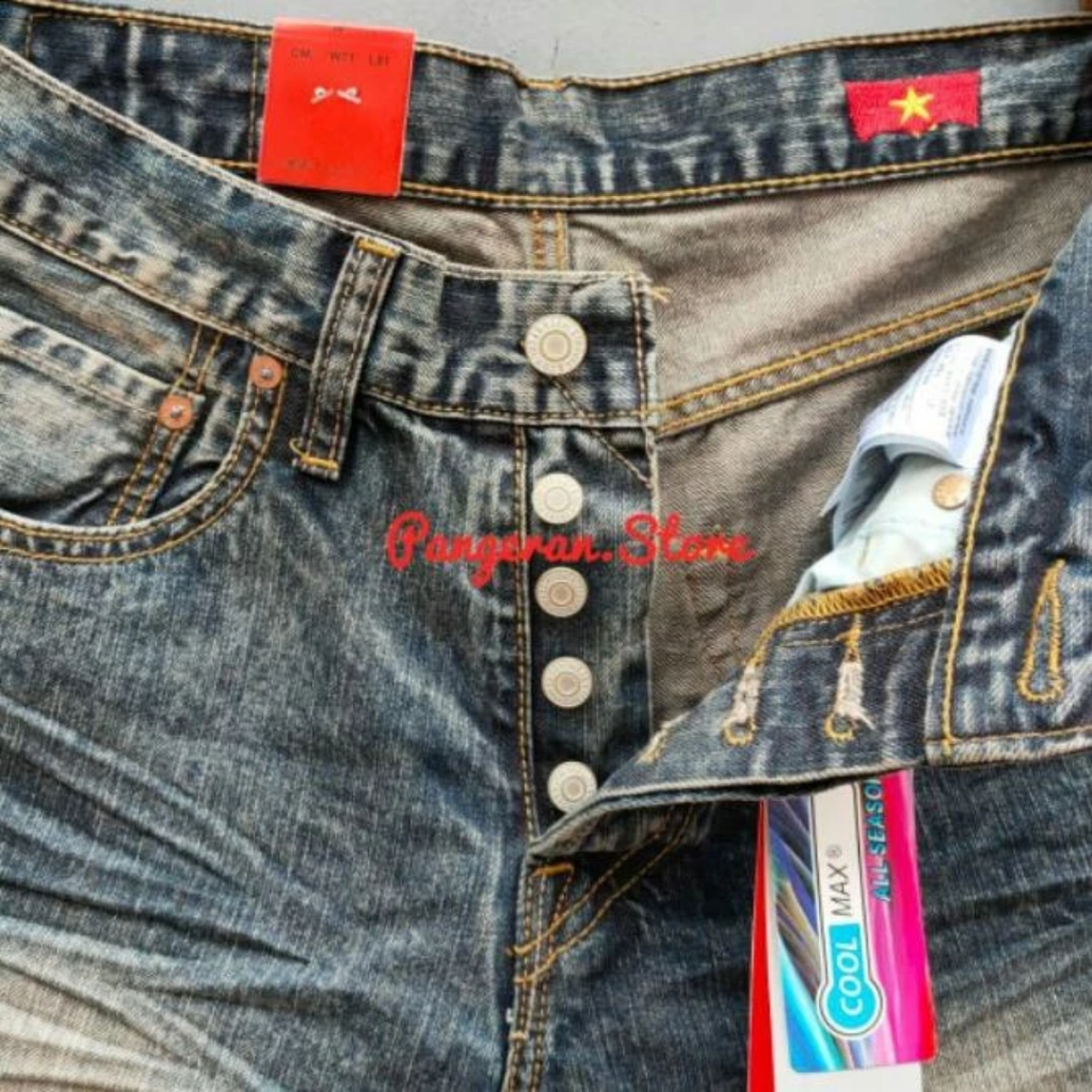 Celana Pendek Import Pria 501 Snow Ringkel Series Terbaru / Celana Pendek Pria 501