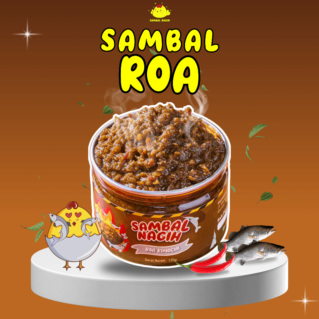 

Sambal Nagih - Sambal ikan ROA Khas Manado