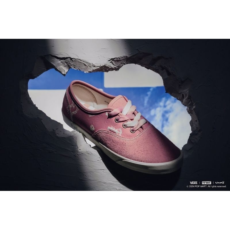 Vans X Hirono Authentic Lowpro "Pink" Limited edition