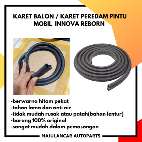 Karet Balon/Karet Peredam Pintu Mobil innova reborn