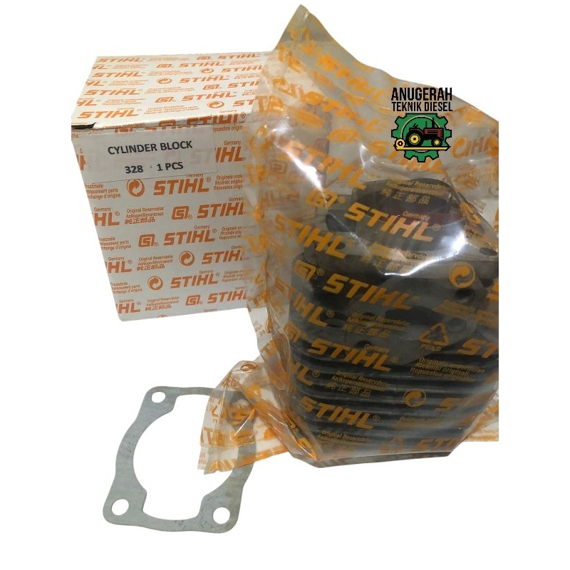 Cylinder Block Mesin Potong Rumput Segi 4 STIHL BG 328