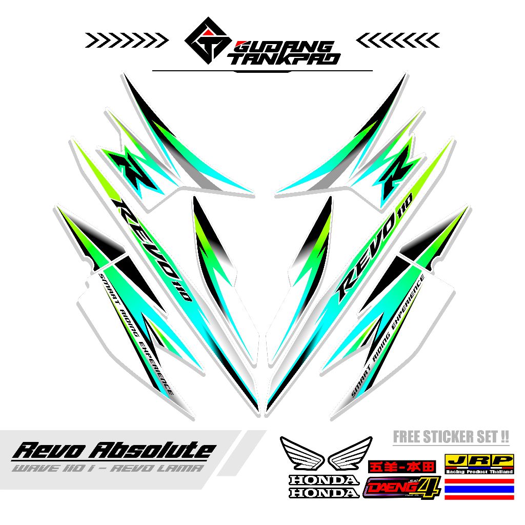 STRIPING ABSOLUT REVO / MTF 19 / STIKER REVO ABSOLUT / POLET STRIPING STIKER REVO ABSOLUT / STIKER V