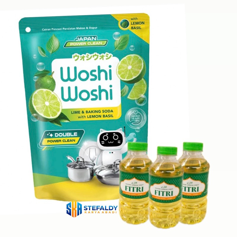 

woshi-Woshi 600ml free minyak goreng 200ml