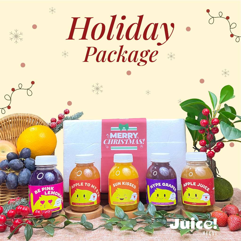 

Juice! By ABOVE - Parcel Natal - Holiday Package