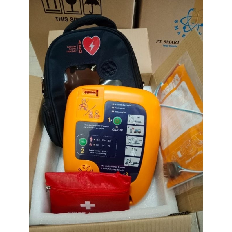 AED Meditech Defi 5 Bahasa indonesia / AED Meditech