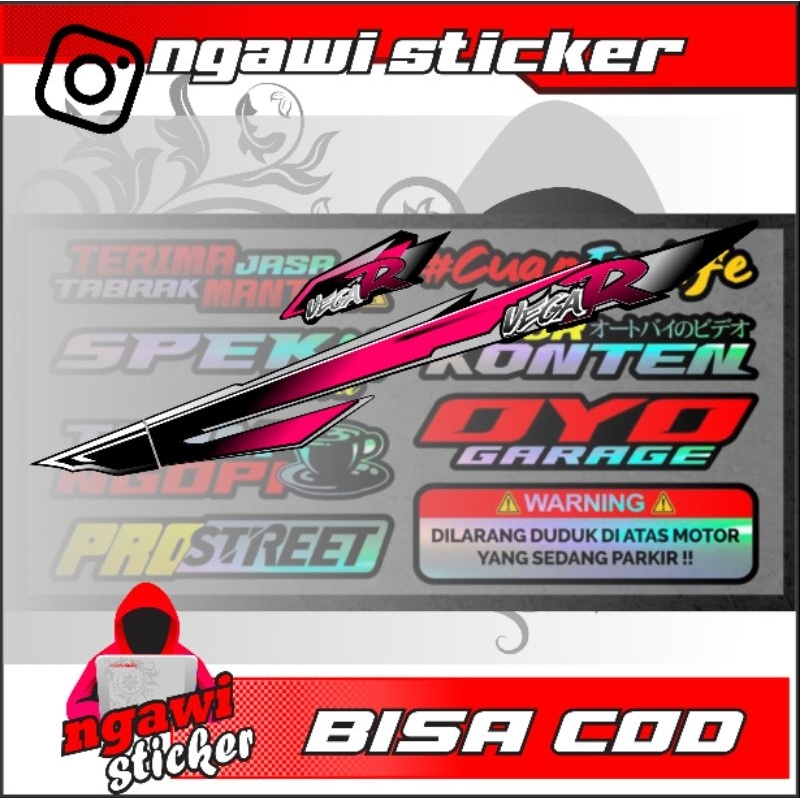 Striping yamaha vega R lama terbaru custom