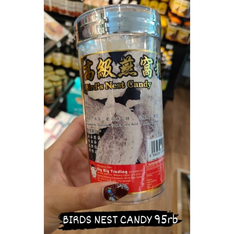 

Bird nest candy (PO penang)