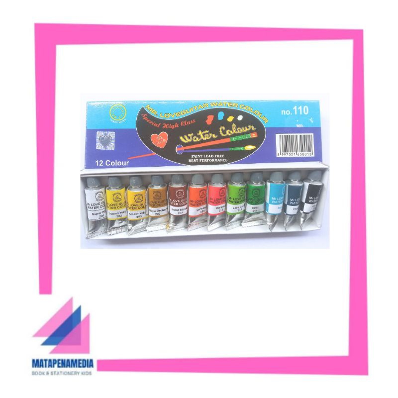 

Cat Air MR. LOVEGUITAR COLOUR no. 110 isi 12 Warna