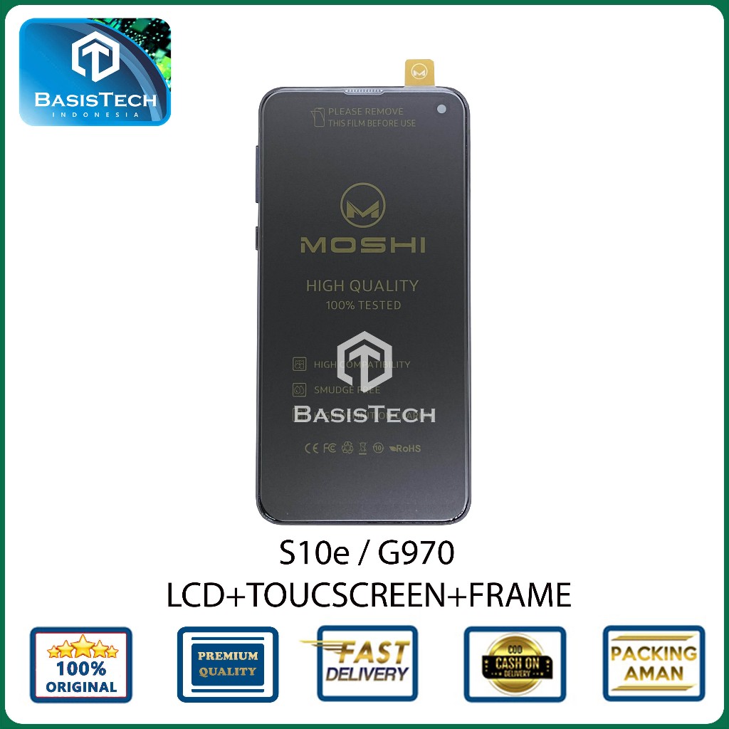 LCD SAMSUNG S10E - G970 +FRAME - MOSHI