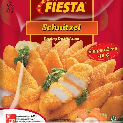 

FIESTA CHIKEN SCHNITZEL 500GR