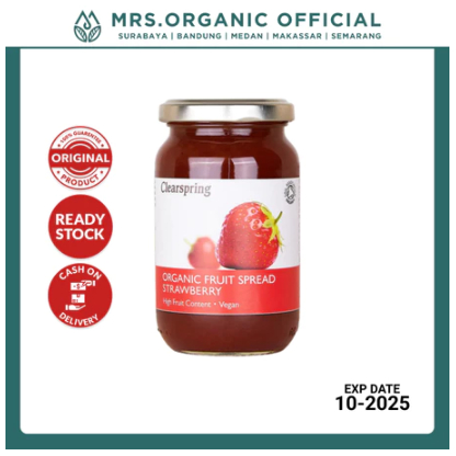 

Selai Buah Stroberi Organik Clearspring Organic Fruit Spread Strawberry 280g