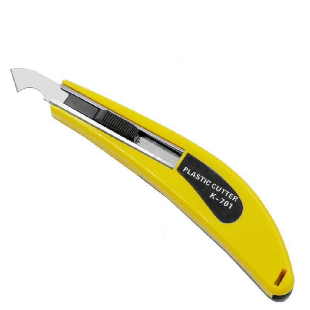 

Pisau Cutter AKRILIK Acrylic K-701 + 3 MATA PISAU PVC KERTAS KERAJINAN TANGAN VYNIL PLASTIK DLL