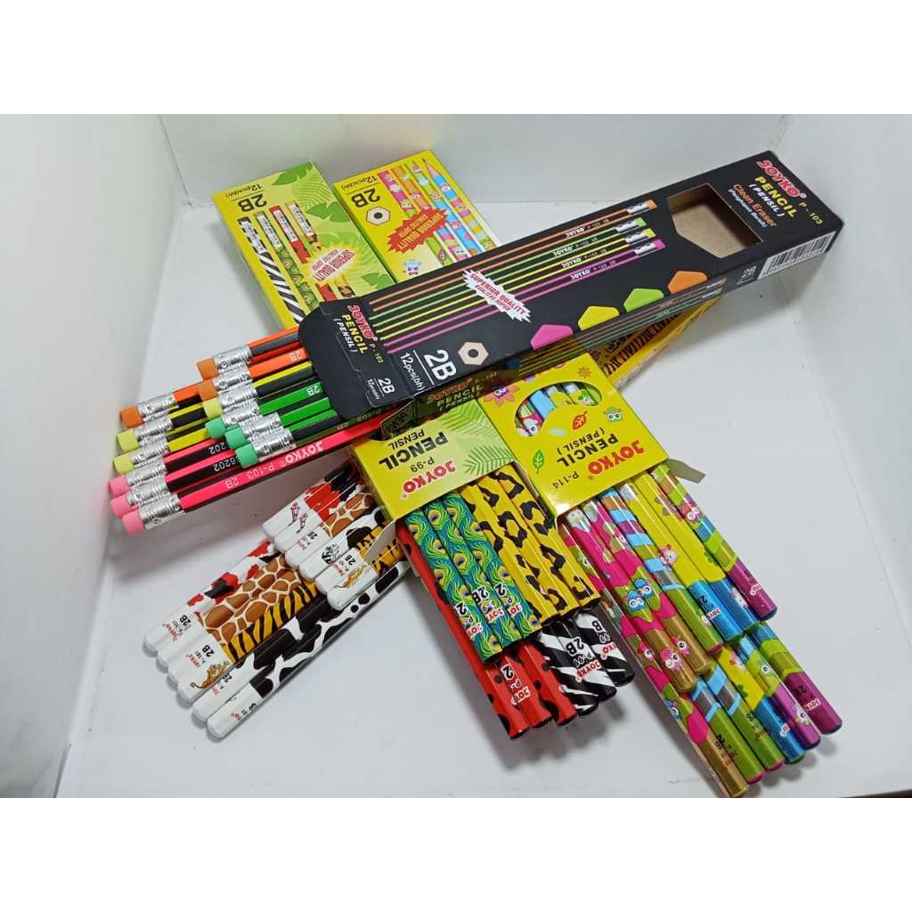 

Pensil Joyko 2B Karakter // Pensil Motiv