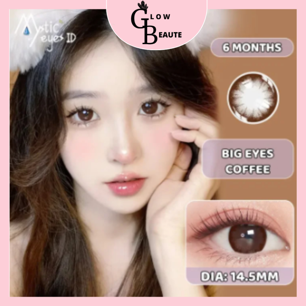 Mysticeyes (-0.50 s/d -3.75) Softlens Minus Diameter 14.0mm - 14.5mm | Soflen Minus lensa kontak ber