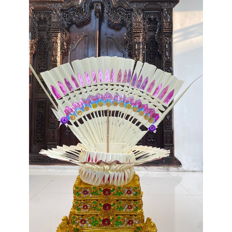 Set canang dan kepet gebogan // canang gebogan