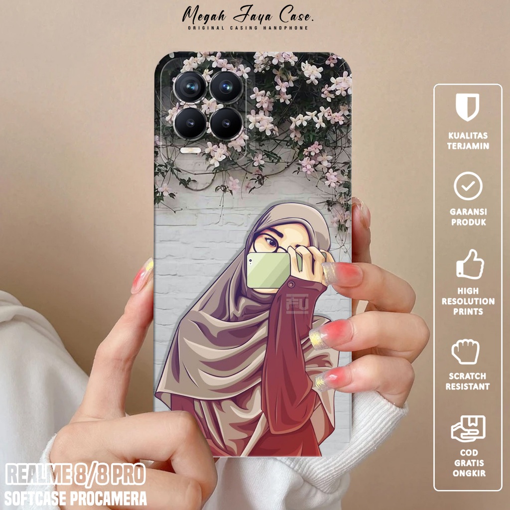 Softcase Hp REALME 8 / REALME 8 PRO - Case Hp REALME 8 / REALME 8 PRO Motif HJB - Silikon Hp REALME 