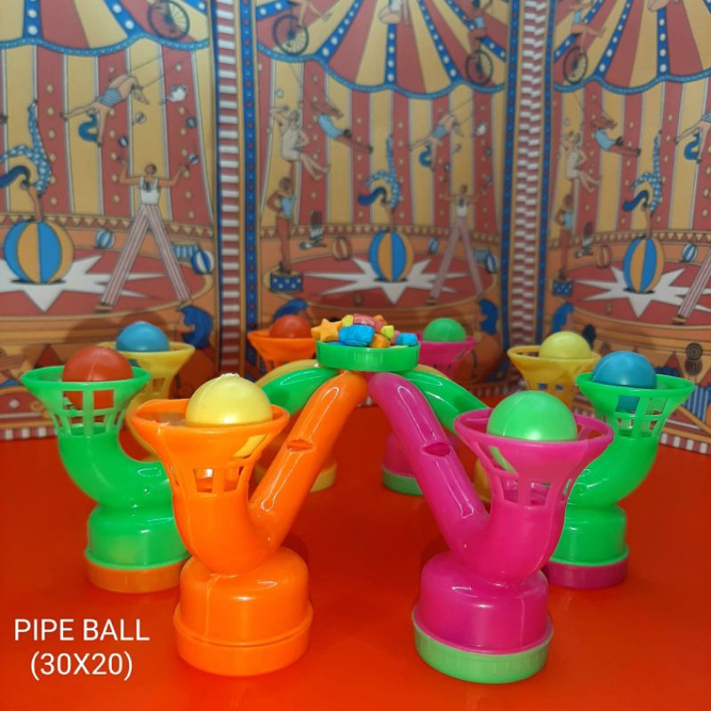 

Pipe Ball Candy C&J Permen Keras Aneka Rasa Buah isi 30PCS.